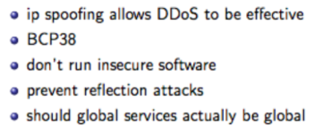 Using Blackholing against DDoS attacks