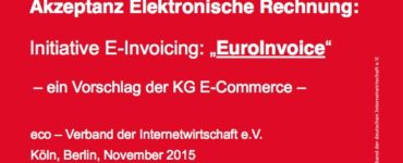 Akzeptanz Elektronische Rechnung