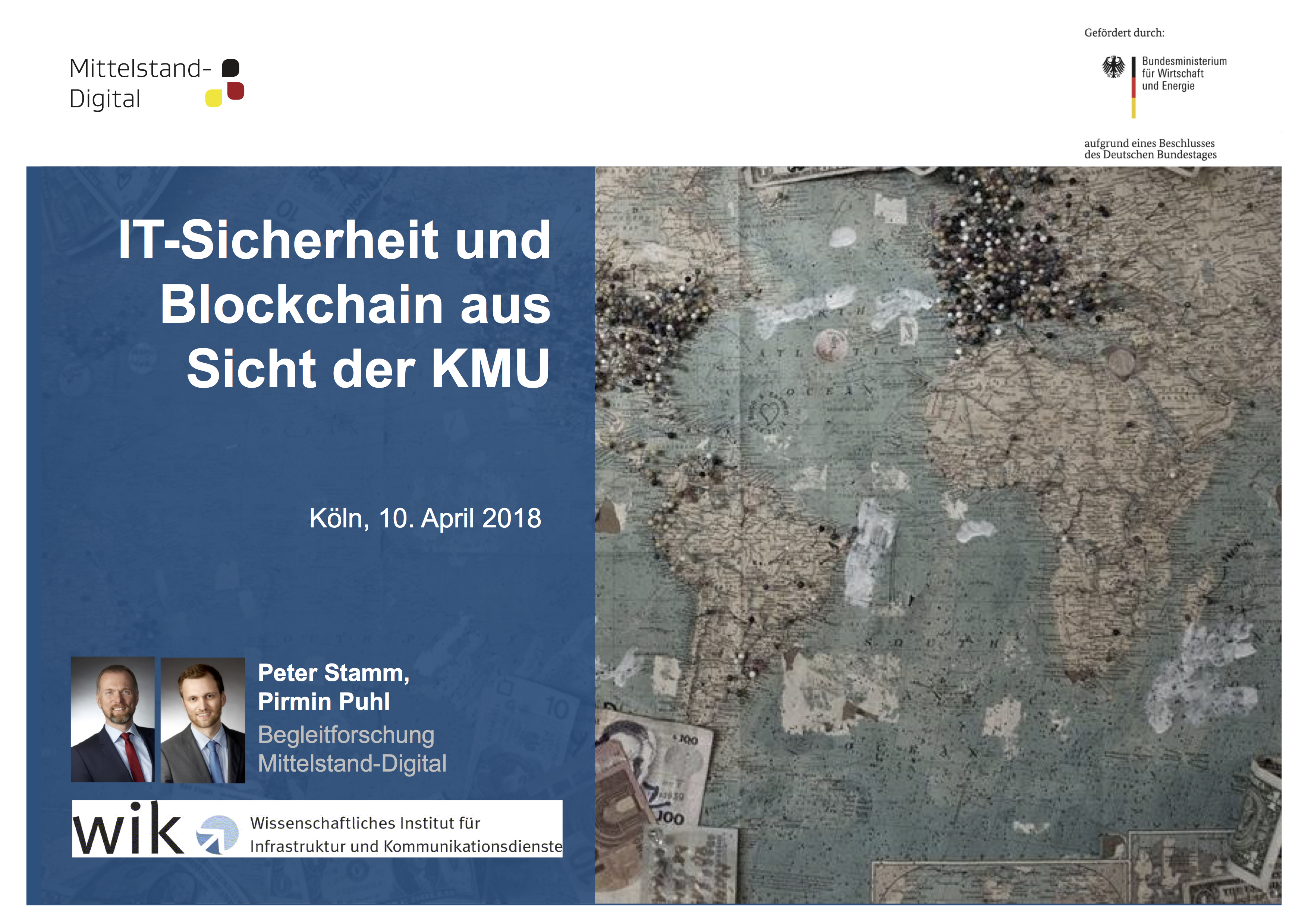 Präsentation: IT-Sicherheit und Blockchain aus Sicht der KMU