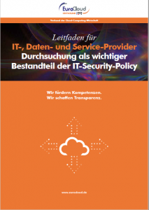 Durchsuchung wichtiges Element der IT-Security-Policy