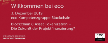 Präsentation: Blockchain & Asset Tokenization – Begrüßung