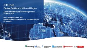 Studie: 100 Top-Entscheider attestieren Köln hohe digitale Resilienz