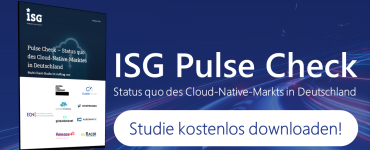 ISG Pulse Check: Neue Cloud-Native-Studie kostenlos downloaden