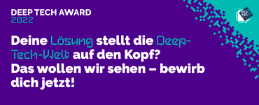 Deep Tech Award 2022