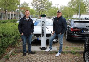 Eigene E-Ladesäule für die eco Geschäftsstelle in Köln