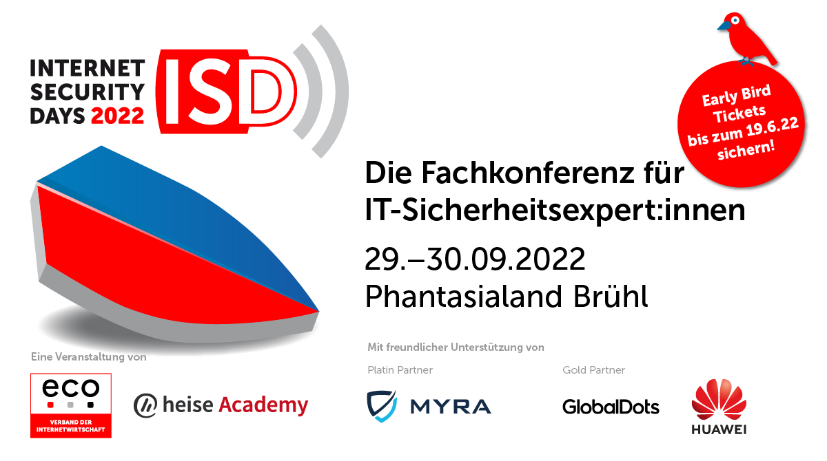 Internet Security Days 2022 Am 29 30 September 2022