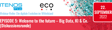 Welcome to the future – Big Data, KI & Co. (Diskussionsrunde)