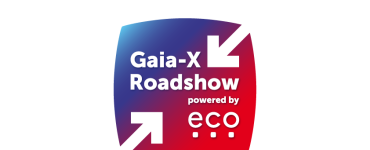 Logo Gaia-X Roadshow powered by eco