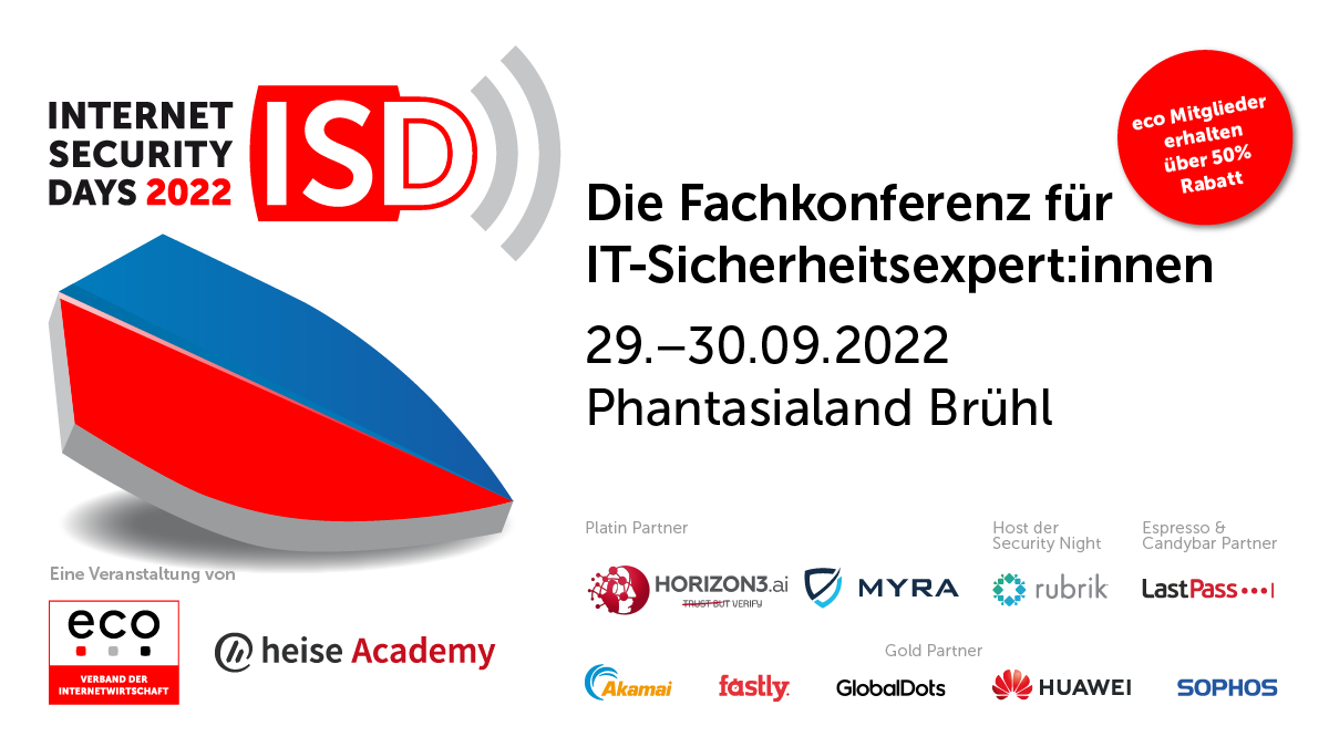 Banner Internet Security Days 2022
