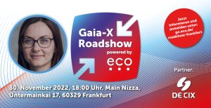 Gaia-X Roadshow in Frankfurt: 3 Fragen an Alina Rubina
