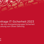 eco Umfrage IT-Sicherheit 2023 Deckblatt