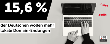 Domain-Namen: 15,6 Prozent der Deutschen wollen mehr lokale Endungen 1