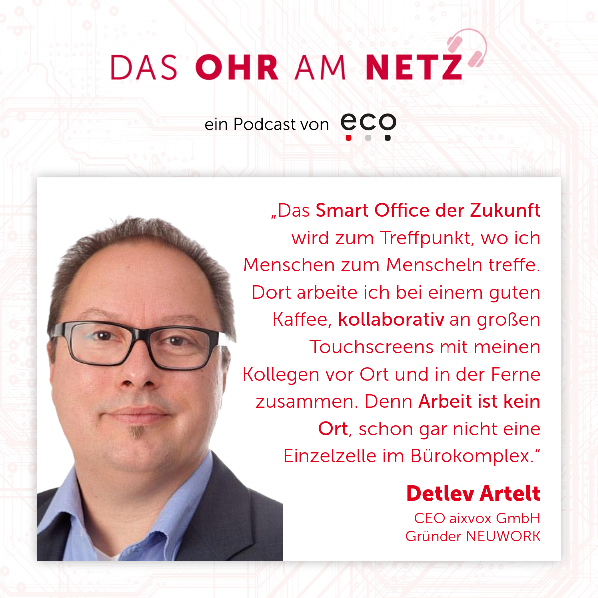 eco Podcast-Folge zum digital Office