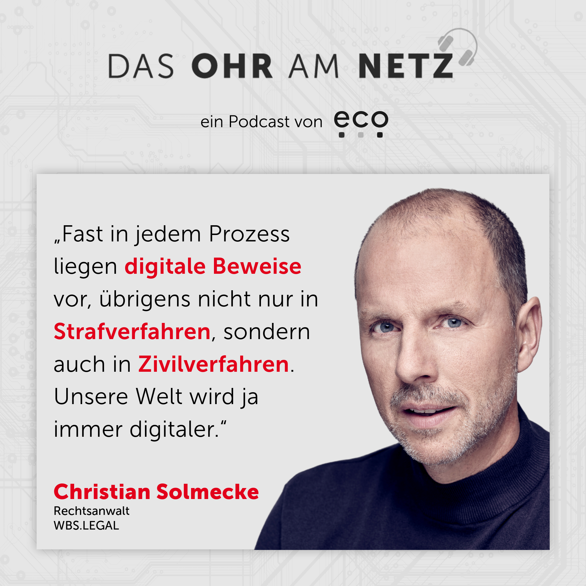 eco Podcast zur Digitalisierung in der Verbrechensaufklärung 2