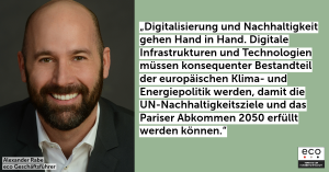 eco Umfrage: Rund 42 Prozent der Deutschen sagen: „Digitalisierung hilft bei der Bewältigung des Klimawandels” 2