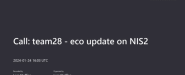 eco update zu NIS2 1