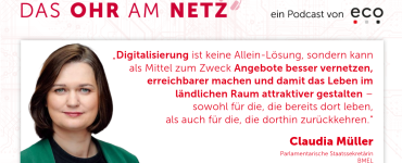 eco Podcast zu Digitalisierung auf dem Land