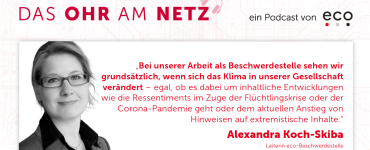 eco Podcast zur Bekämpfung von Hass und Hetze im Netz 3