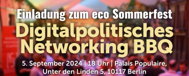 eco Sommerfest - Networking BBQ 2