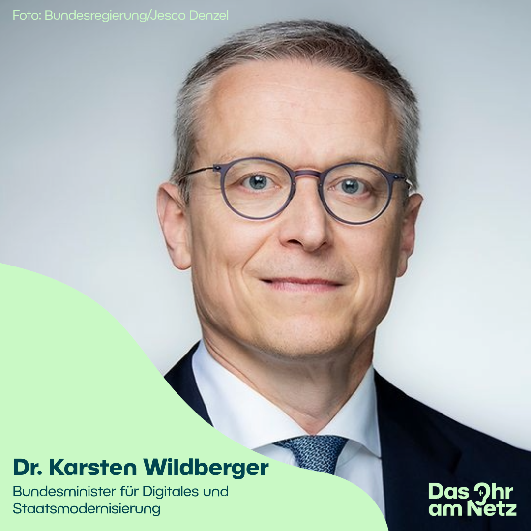 Digitalpolitik im Aufbruch - Bundesdigitalminister Dr. Karsten Wildberger über den Neustart für digitale Verwaltung und Infrastruktur 1