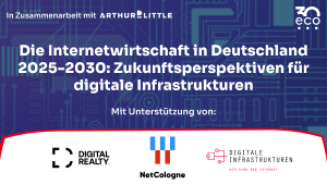 eco Studie: Internetwirtschaft trotzt Rezession – bis 2030 Gesamtumsatz von 389 Mrd. Euro erwartet
