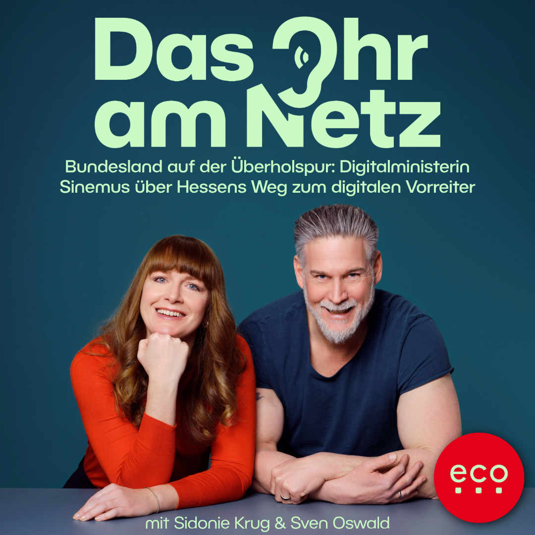 eco Podcast mit Hessens Digitalminsiterin Prof. Dr. Kristina Sinemus