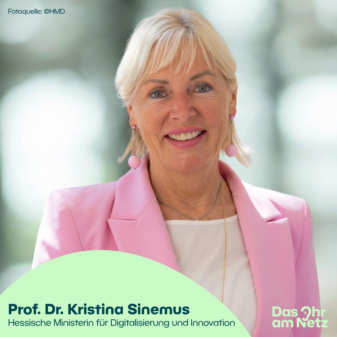 eco Podcast mit Hessens Digitalminsiterin Prof. Dr. Kristina Sinemus 1