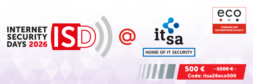Internet Security Days @ it-sa 2026 5