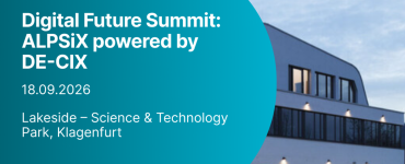 Digital Future Summit: ALPSiX powered by DE-CIX